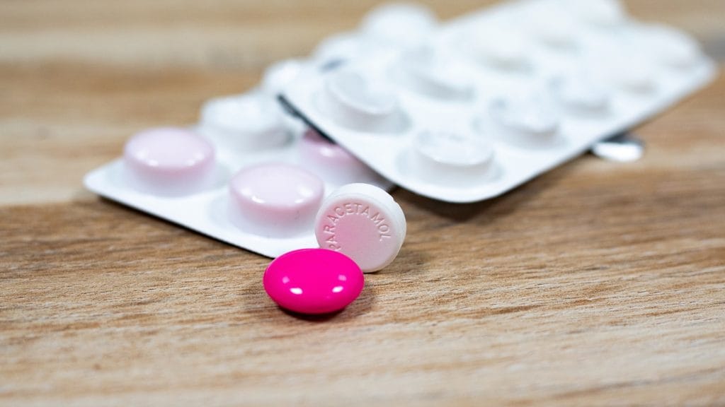 Slapen van paracetamol